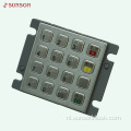 Surface Brushed Encryption PIN-pad voor betaalkiosk